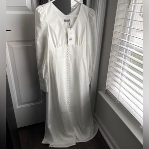 Bridal/Elopement/Engagement White Dress - LICHI